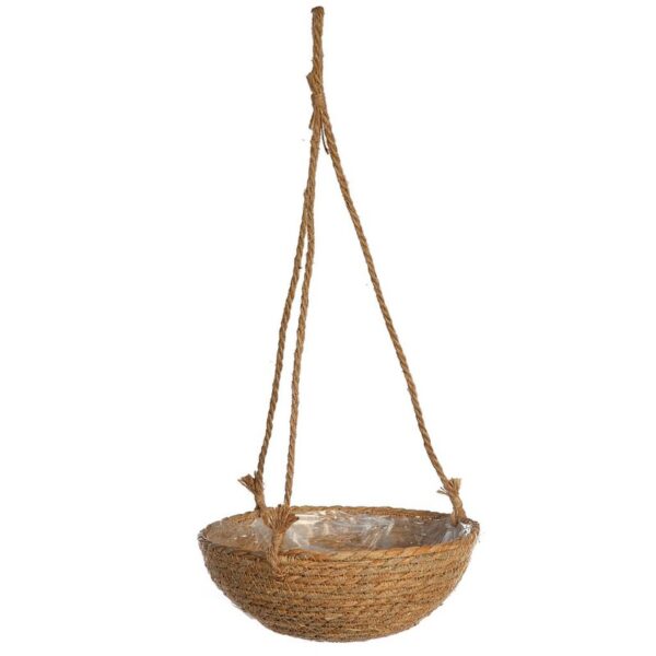 CESTA CUENCO YUTE COLGANTE Ø 20CM - Imagen 4