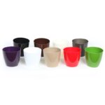 SET 10 MACETA PLASTICO ALT 9CM - Imagen 4