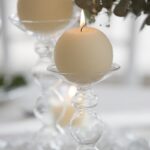 PORTA VELA CRISTAL CANDELABRO 17.7CM - Imagen 2