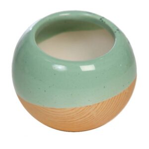 ESFERA CERAMICA BICOLOR 9CM