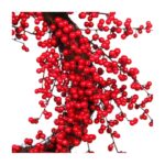 CORONA DE BERRY ARTIFICIAL  Ø 50CM - Imagen 3