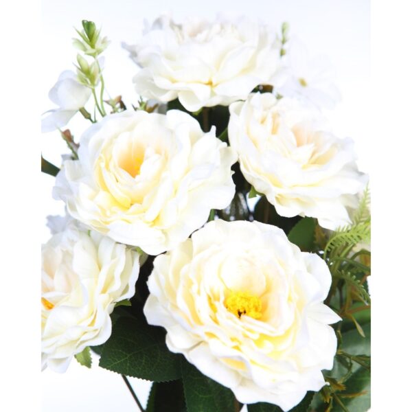 BOUQUET PEONIAS ARTIFICIAL 42CM - Imagen 2