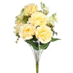 BOUQUET PEONIAS ARTIFICIAL 42CM - Imagen 3