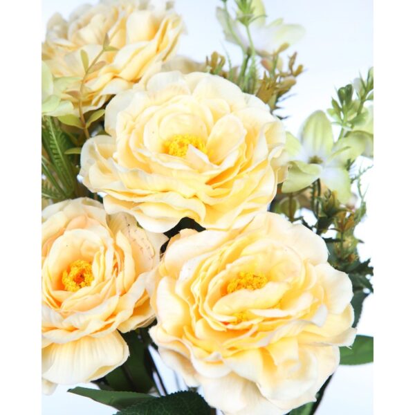 BOUQUET PEONIAS ARTIFICIAL 42CM - Imagen 4