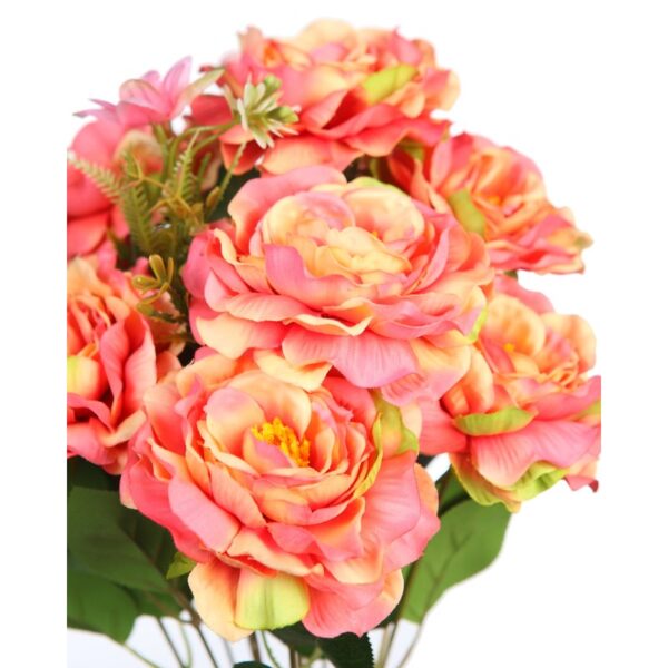 BOUQUET PEONIAS ARTIFICIAL 42CM - Imagen 8