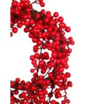 CORONA BERRIES ARTIFICIAL Ø 28CM - Imagen 2