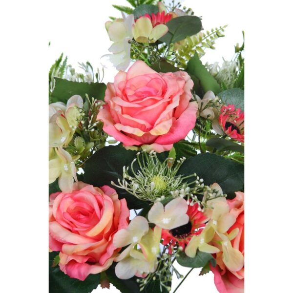 RAMO ROSAS Y HORTENSIAS ARTIFICIAL 50CM - Imagen 4