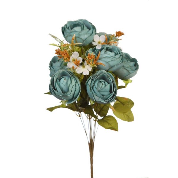 RAMO ROSAS X 7 ARTIFICIALES 48CM - Imagen 9