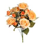 BOUQUET DE ROSAS ARTIFICIAL 50CM - Imagen 3