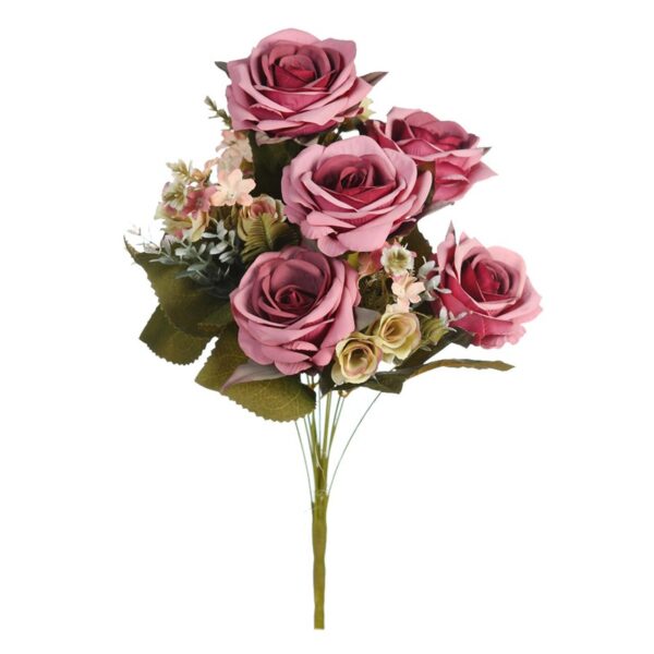 BOUQUET DE ROSAS ARTIFICIAL 50CM - Imagen 7