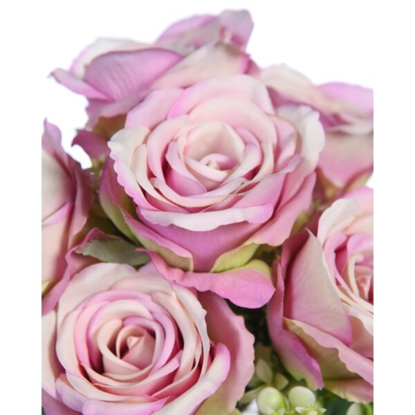 BOUQUET ROSAS ARTIFICIALES 40CM - Imagen 8