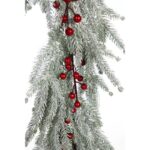 GUIRNALDA PINO Y BERRY NEVADA ARTIFICIAL 140CM - Imagen 2