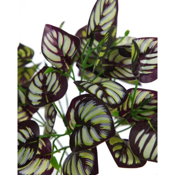 PLANTA HOJA BICOLOR ARTIFICIAL 30CM - Imagen 2