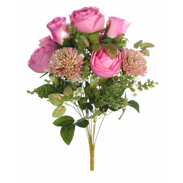 RAMO ROSAS ARTIFICIALES 40CM - Imagen 1