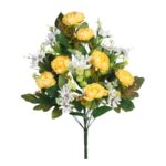 RAMO PEONIAS ARTIFICIALES 50CM - Imagen 3