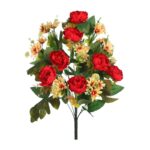 RAMO PEONIAS ARTIFICIALES 50CM - Imagen 5