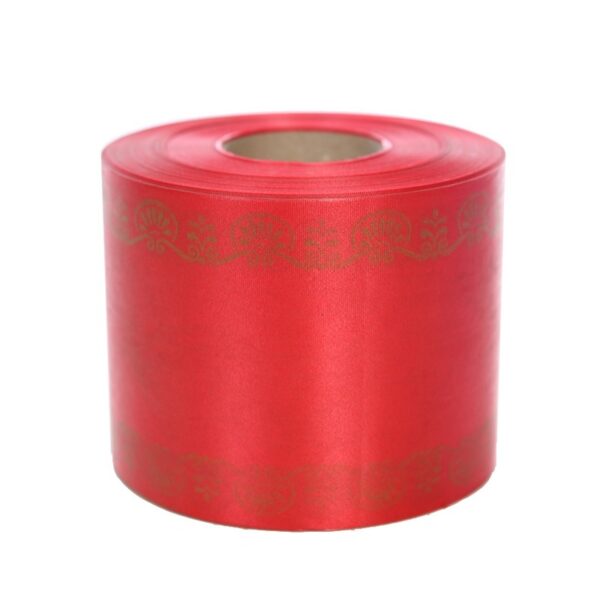 FUN01_0 ROLLO CINTA FUNEBRE 10CM - Imagen 1