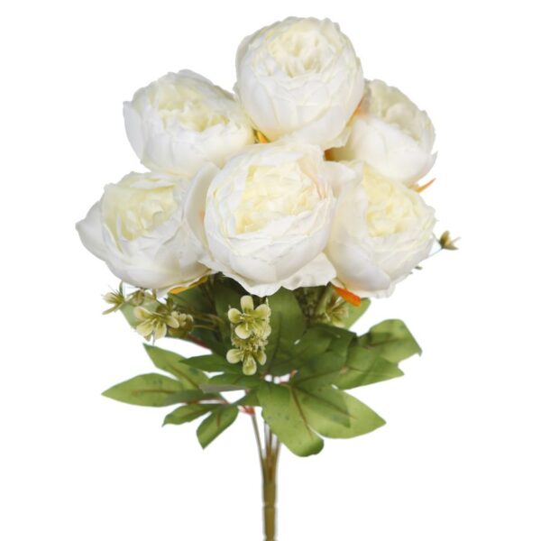 RAMO PEONIAS ARTIFICIAL 40CM - Imagen 1