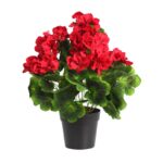 PLANTA GERANIO ARTIFICIAL 45CM - Imagen 3
