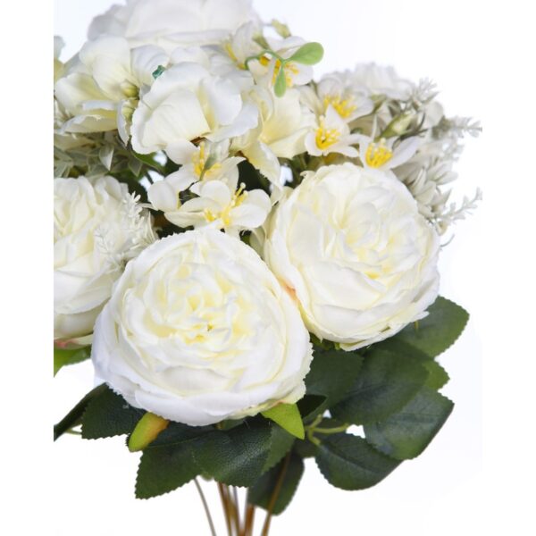 RAMO ROSAS CENTIFOLIA ARTIFICIAL 45CM - Imagen 2