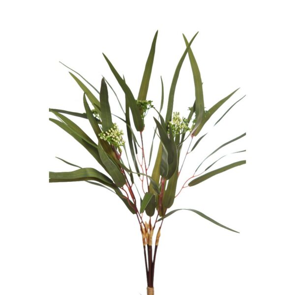 ATADO EUCALIPTO CON FLOR ARTIFICIAL 48CM - Imagen 5