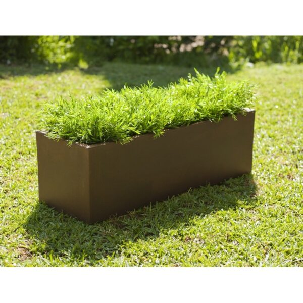 JARDINERA FIBRA 100CM X 35CM ALT 31CM - Imagen 2
