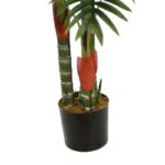 PLANTA PALMERA ARTIFICIAL EN MACETA 125CM - Imagen 3