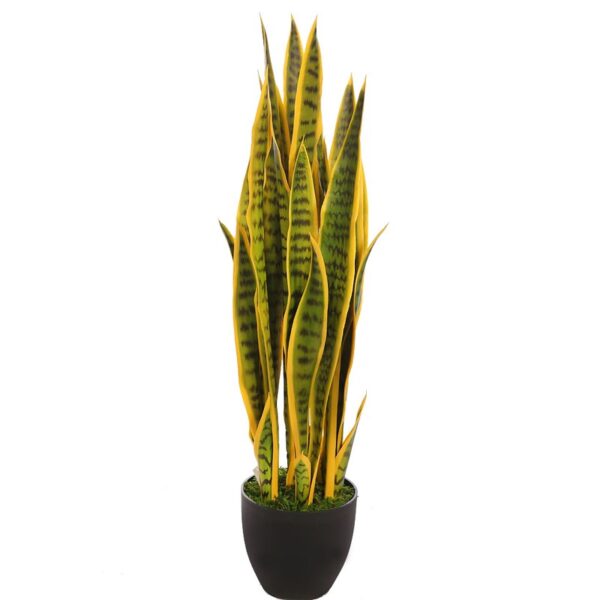 SANSEVIERIA ARTIFICIAL EN MACETA 80CM - Imagen 1