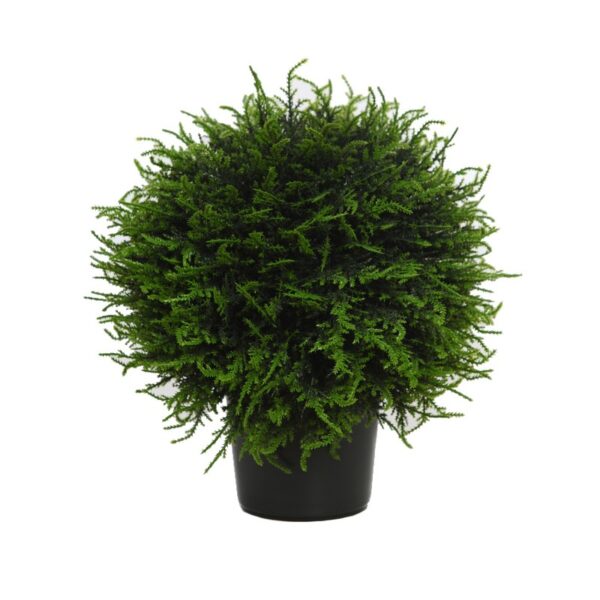 KDA024_0 BOLA SETO TUYA EN MACETA ARTIFICIAL 44CM - Imagen 1