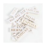 BOLSA DE LETRAS PEQUEÑAS DIFUNTOS 3CM