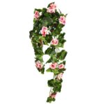 PLANTA GERANIO COLGANTE ARTIFICIAL 70CM - Imagen 5