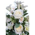 RAMO ROSAS Y LILYS ARTIFICIAL 52CM - Imagen 2