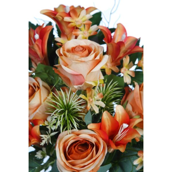 RAMO ROSAS Y LILYS ARTIFICIAL 52CM - Imagen 6