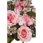 RAMO ROSAS Y EUCALIPTO ARTIFICIAL 55CM - Imagen 4