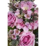 RAMO ROSAS Y EUCALIPTO ARTIFICIAL 55CM - Imagen 6
