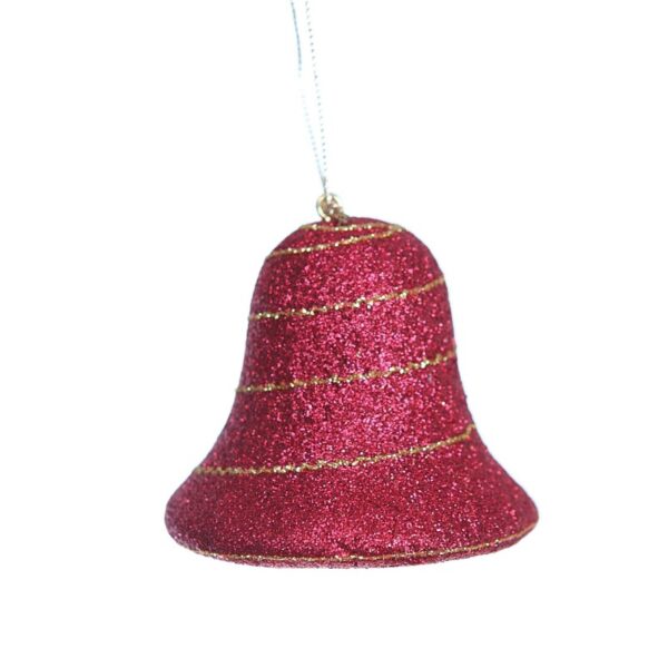 COLGANTE CAMPANA NAVIDAD 7CM - Imagen 1