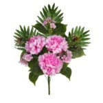 RAMO DE UNA CARA PEONIAS ARTIFICIAL 55CM - Imagen 7