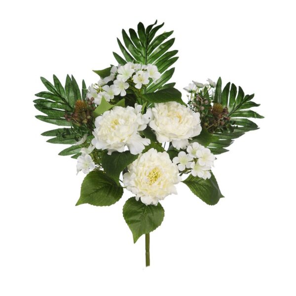 RAMO PEONIA ARTIFICIAL 55CM - Imagen 1