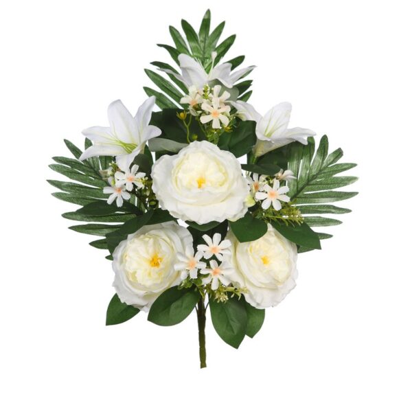 RAMO PEONIAS Y LILIS 55CM - Imagen 1