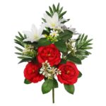 RAMO PEONIAS Y LILIS 55CM - Imagen 3