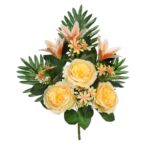 RAMO PEONIAS Y LILIS 55CM - Imagen 5