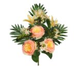 RAMO PEONIAS Y LILIS 55CM - Imagen 7