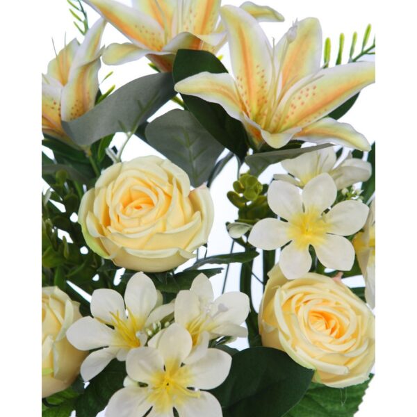 RAMO LILIS Y ROSAS ARTIFICIAL 55CM - Imagen 2