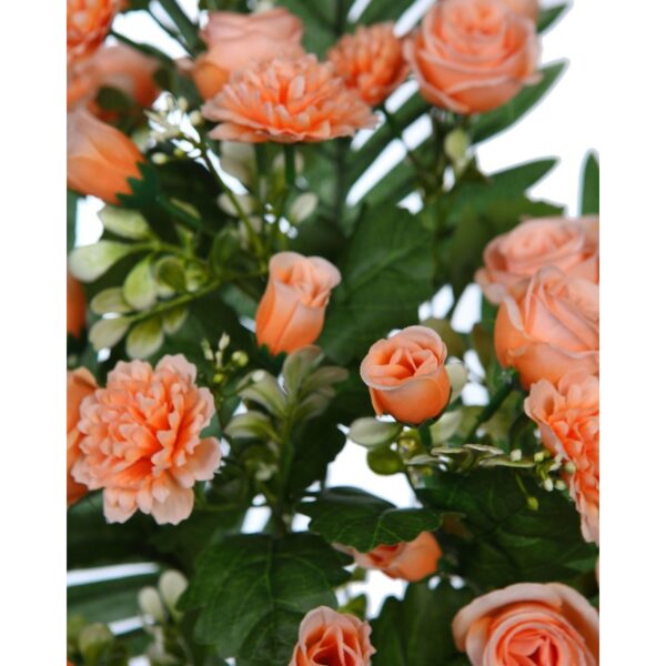 RAMO ROSAS MINI ARTIFICIAL 55CM - Imagen 6