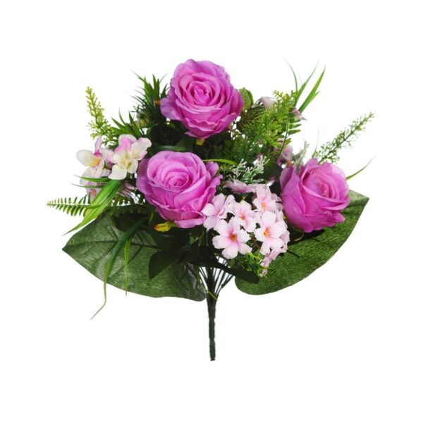 BOUQUET ROSAS ARTIFICIAL 44CM - Imagen 7