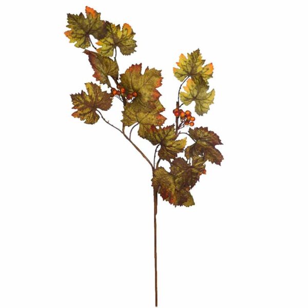 VARA OTOÑAL DE PARRA ARTIFICIAL 80CM GK0017-3 VARA OTOÑAL DE PARRA ARTIFICIAL 80CM - Imagen 1