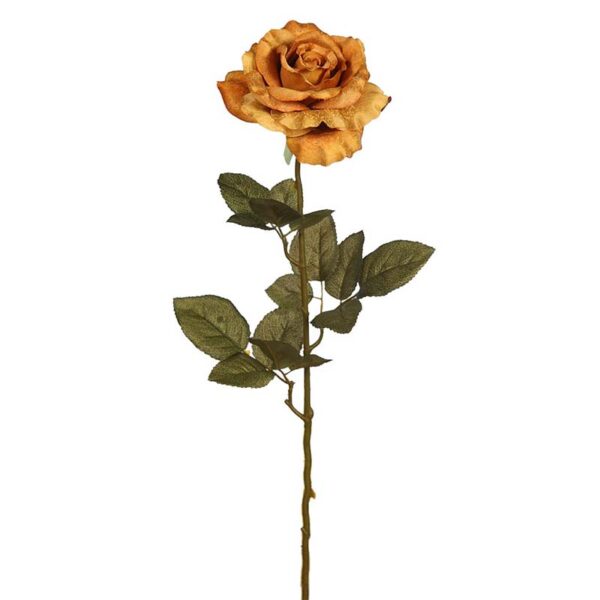 VARA ROSA ARTIFICIAL,  66CM, Ø FLOR 12CM - Imagen 3