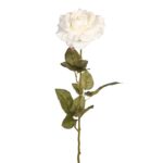 VARA ROSA ARTIFICIAL,  66CM, Ø FLOR 12CM - Imagen 2
