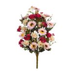 RAMO MARGARITAS Y ROSAS ARTIFICIAL 48CM - Imagen 5