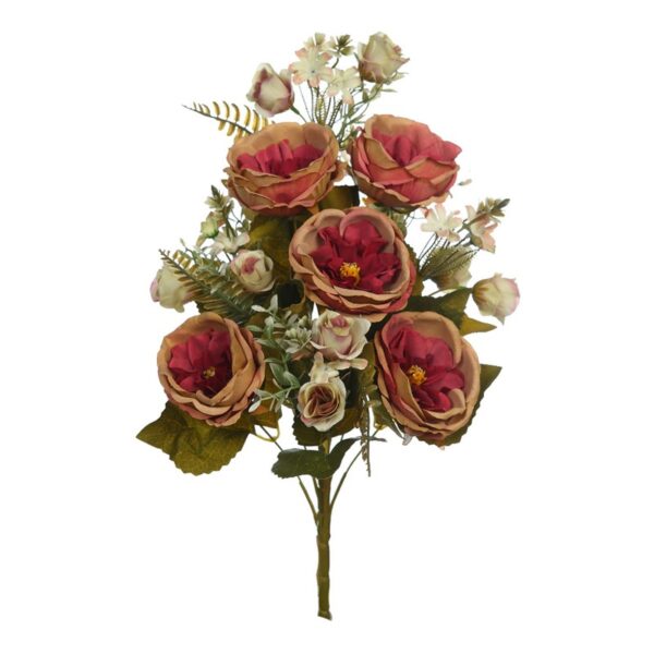 BOUQUET FLOR ENCARADO 50CM - Imagen 3